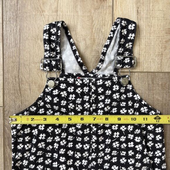 Vintage Esprit Kids Overall Dress Size S 90s Y2K Clueless Academia Preppy School - Picture 9 of 11